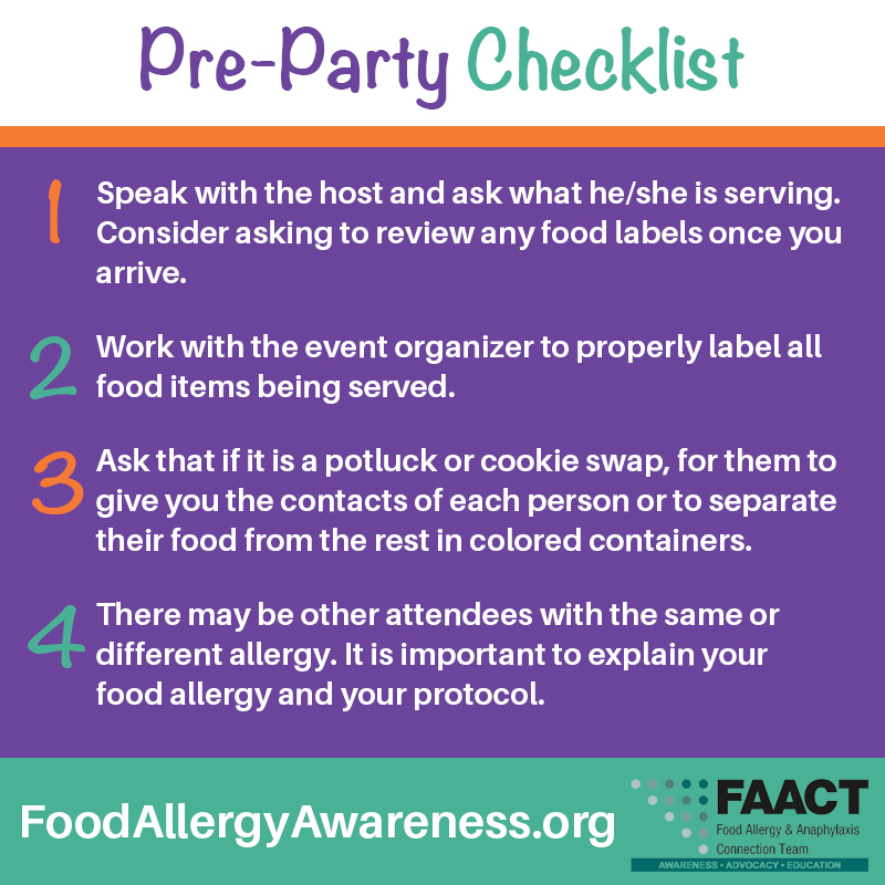 Pre-Party Checklist