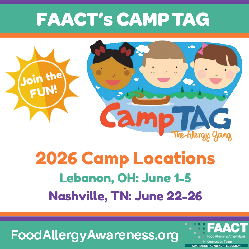 Camp TAG Registration poster