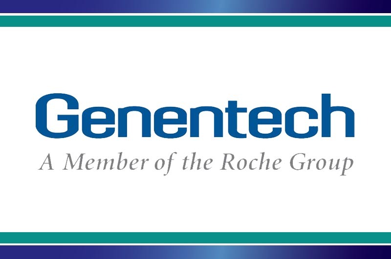 Genentech "A Member of the Roche Group" logo