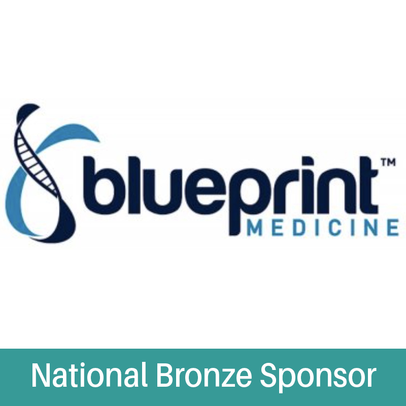 Blueprint Medicines logo - National Bronze Sponsor