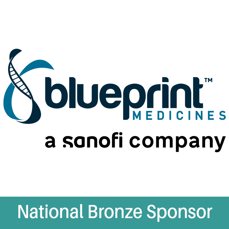 Blueprint Medicines logo - National Bronze Sponsor