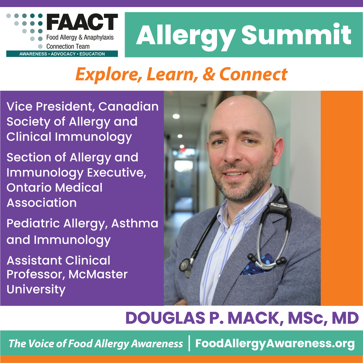 Douglas P. Mack, MD bio information and picture