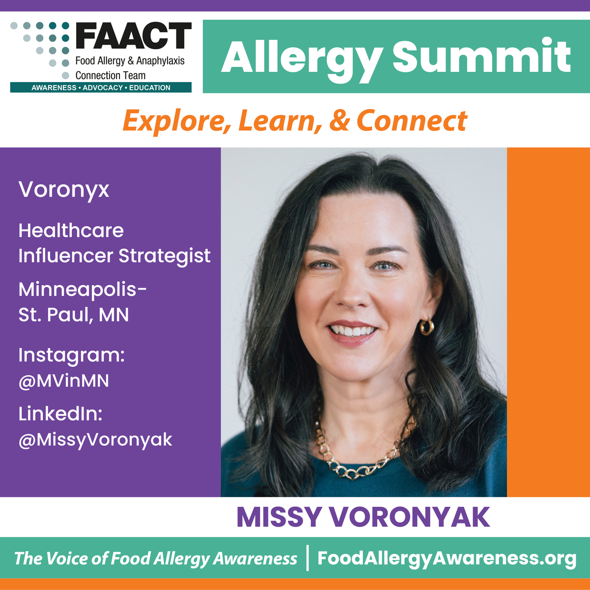 Missy Voronyak bio information and picture