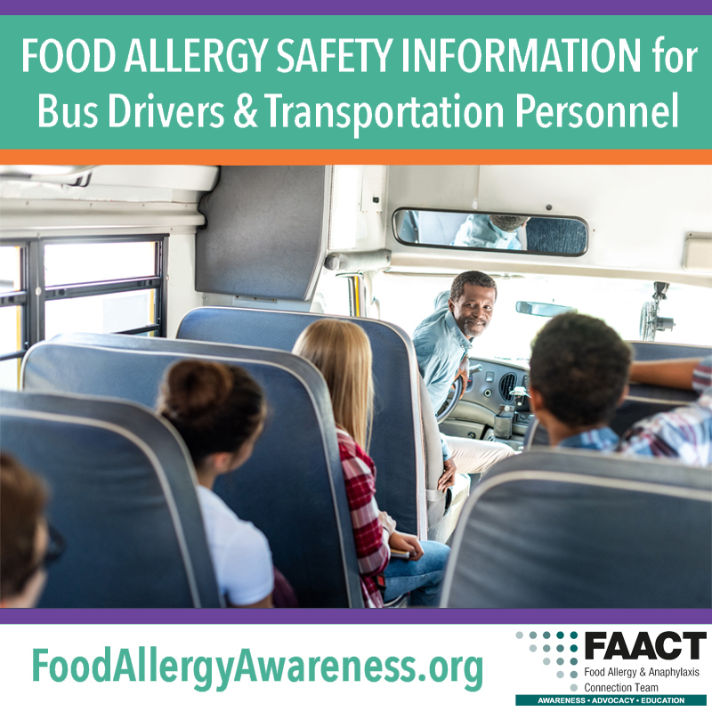 Food Allergy Education for Bus Drivers & Transportation
