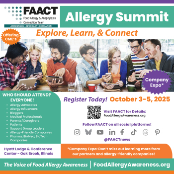 FAACT Allergy Summit with people collaberating