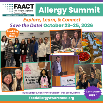 FAACT Allergy Summit with people collaberating
