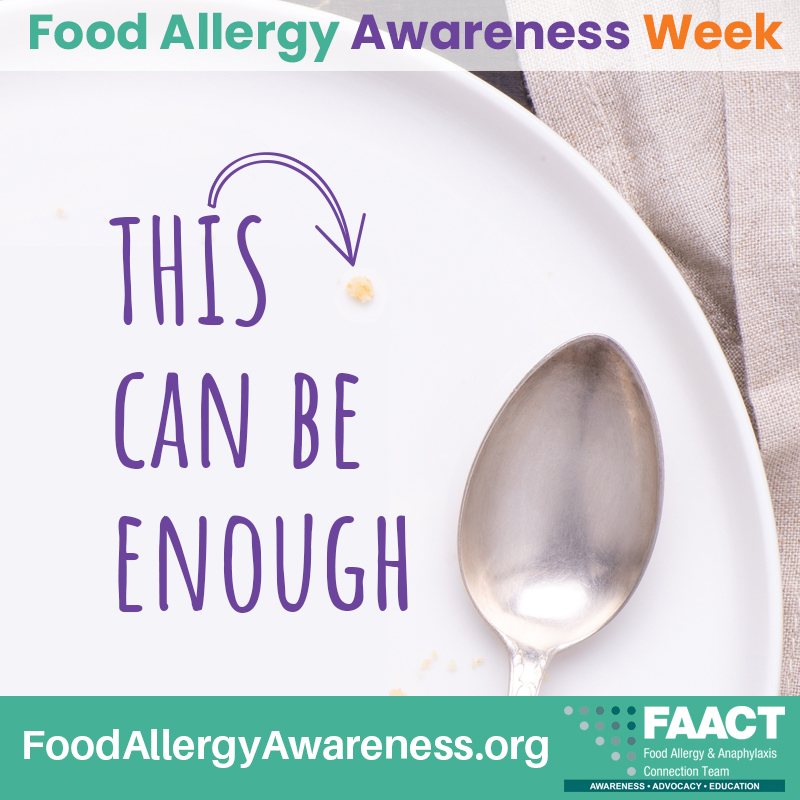 Food Allergy Awareness Week Poster